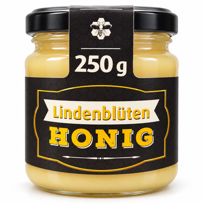 Lindenblütenhonig 250 g – fein & leicht minzig