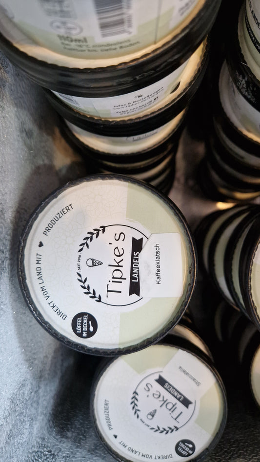 Kaffeeklatsch Eis 110ml - Tipke´s