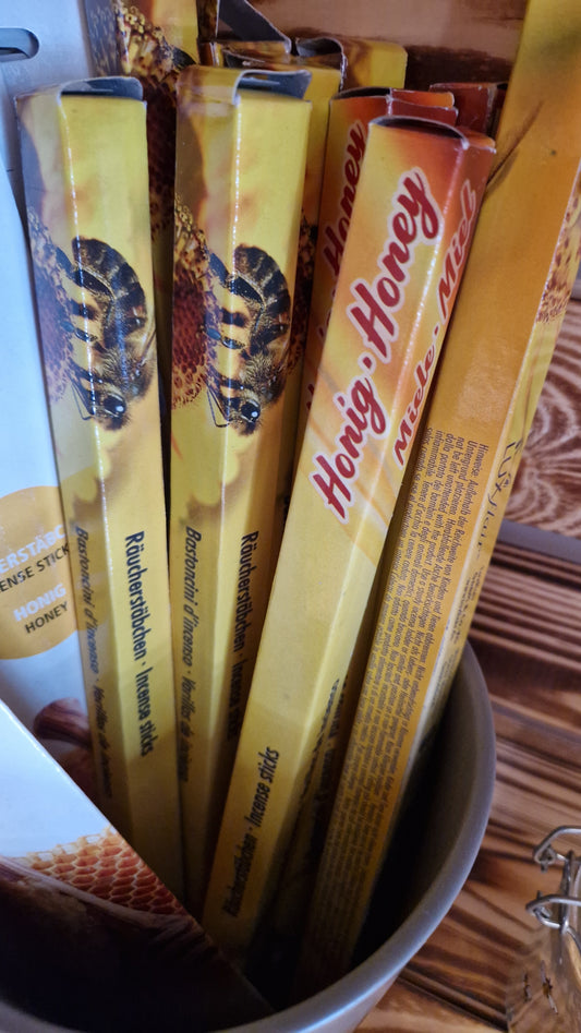 Premium Räucherstäbchen Honig