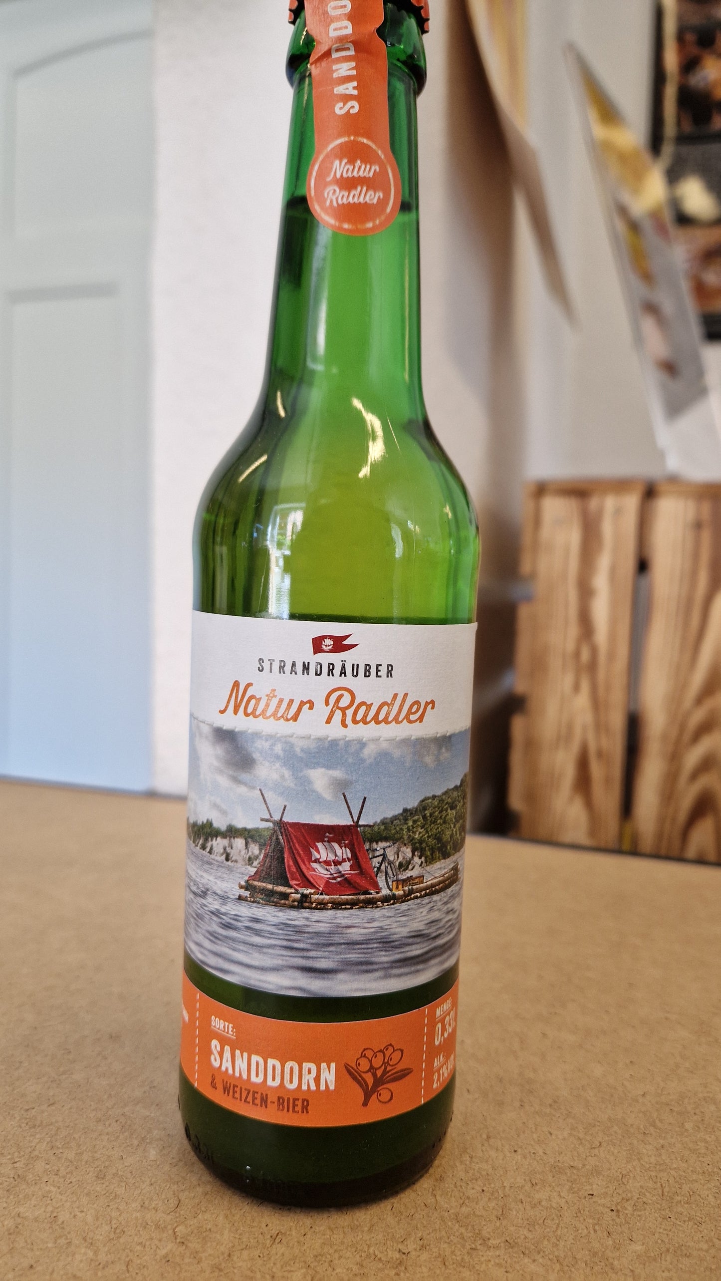 Strandräuber Radler Sanddorn 0,33l