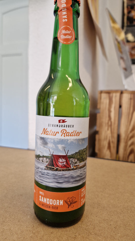 Strandräuber Radler Sanddorn 0,33l