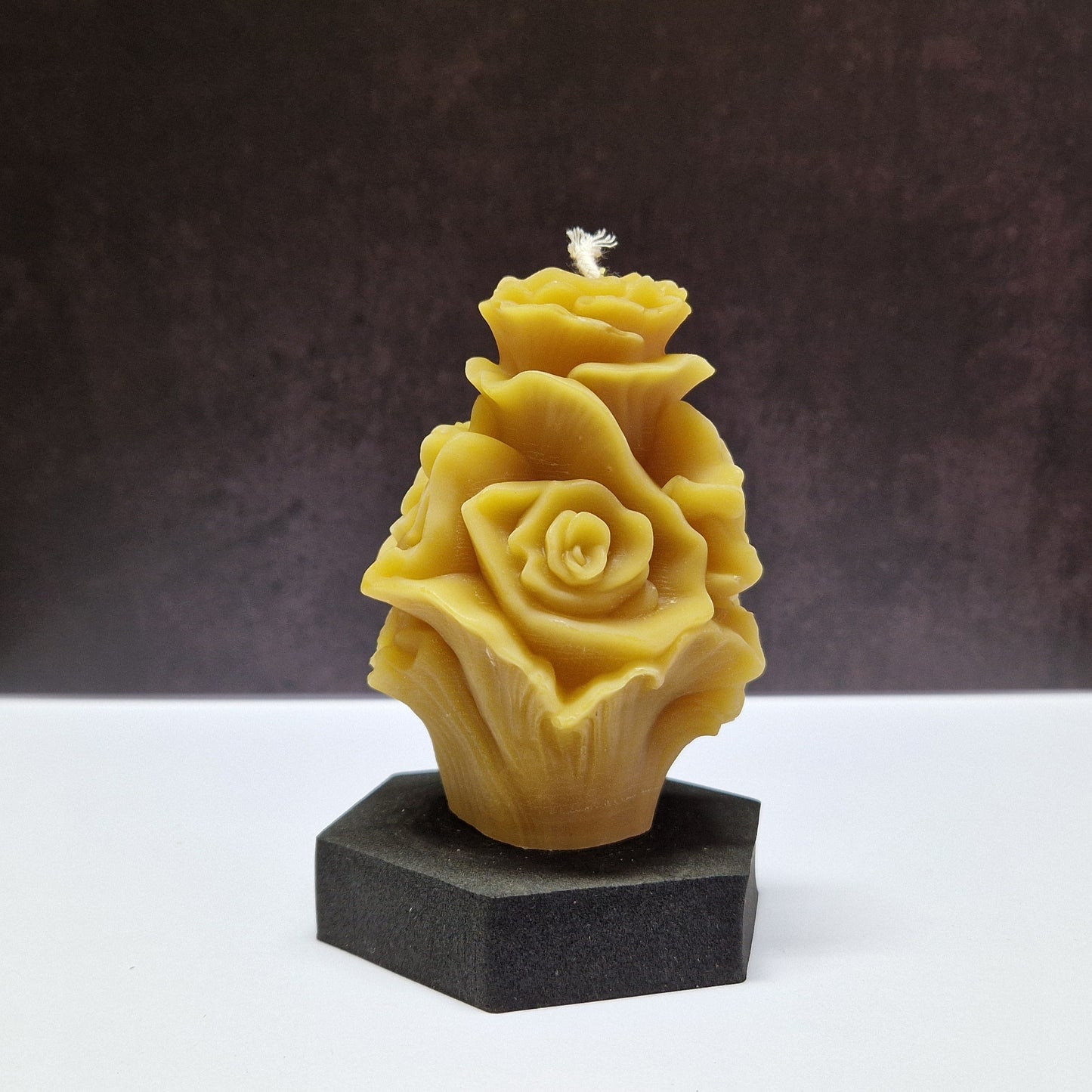 Kerze "Rosenbouquet"