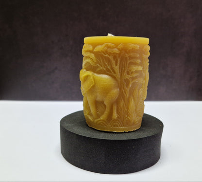 Kerze Elefant in der Serengeti Motiv