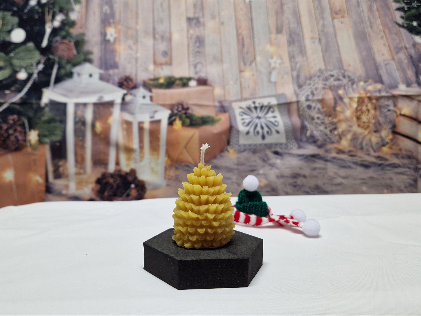 Kerze "Tannenzapfen!