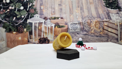 Kerze Merry X-Mas Motiv